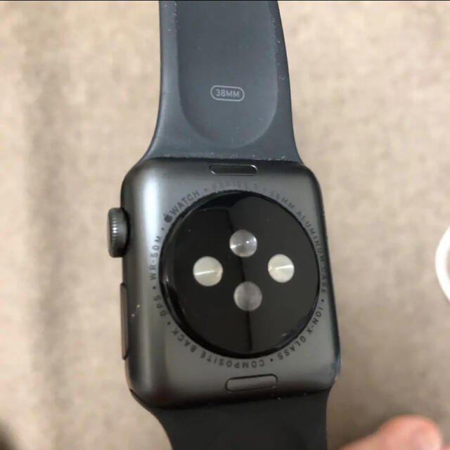 APPLE WATCH3 38 SGAL BK130-200 201809