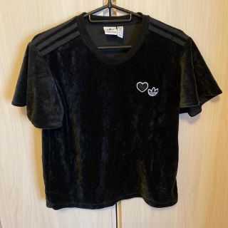 アディダス(adidas)のadidas パイル地Tシャツ　未使用(Tシャツ(半袖/袖なし))