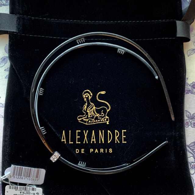 Alexandre de Paris(アレクサンドルドゥパリ)の#値下げ ALEXANDRE DE PARIS カチューシャ レディースのヘアアクセサリー(カチューシャ)の商品写真