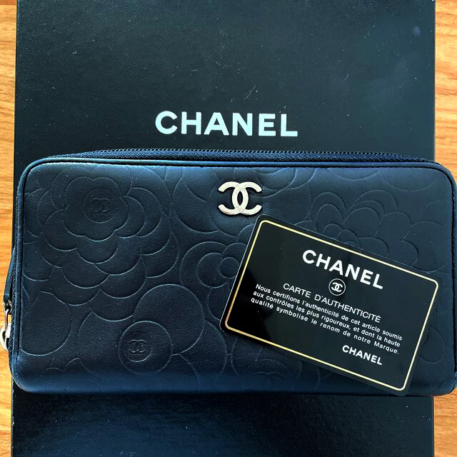 専用】CHANEL カメリア 長財布 ブラック ラウンドファスナー | eloit.com