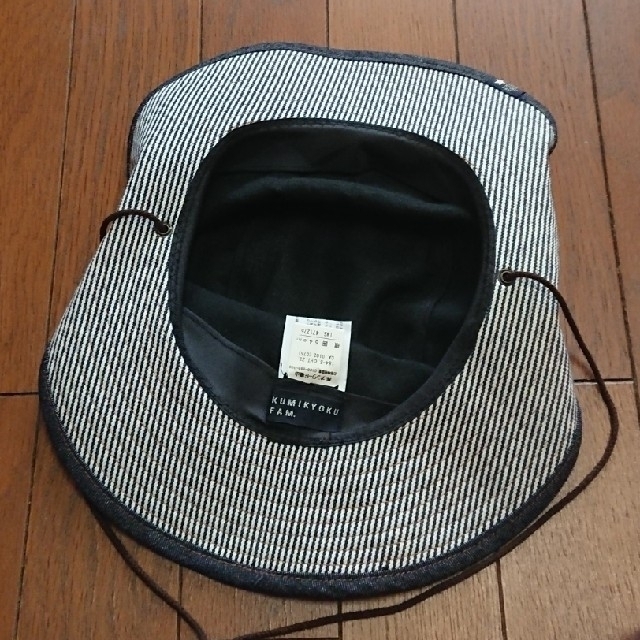 kumikyoku（組曲）(クミキョク)のKUMIKYOKU  キッズ  帽子  54㎝ キッズ/ベビー/マタニティのこども用ファッション小物(帽子)の商品写真