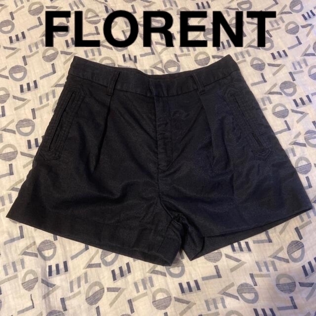 FLORENT(フローレント)のFLORENT ショートパンツ 紺色 レディースのパンツ(ショートパンツ)の商品写真