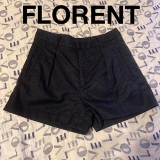 フローレント(FLORENT)のFLORENT ショートパンツ 紺色(ショートパンツ)