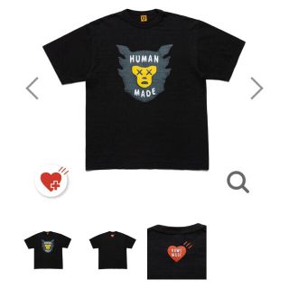 アベイシングエイプ(A BATHING APE)の【新品未使用 2XL】Human Made × Kaws T-shirt #1(Tシャツ/カットソー(半袖/袖なし))