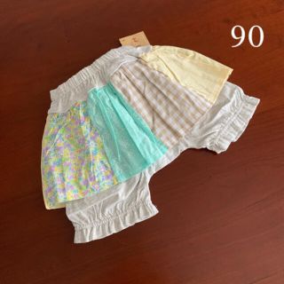 ラグマート(RAG MART)の⭐️未使用品　ラグマート　スカッツ　パンツ　女の子　90サイズ(パンツ/スパッツ)