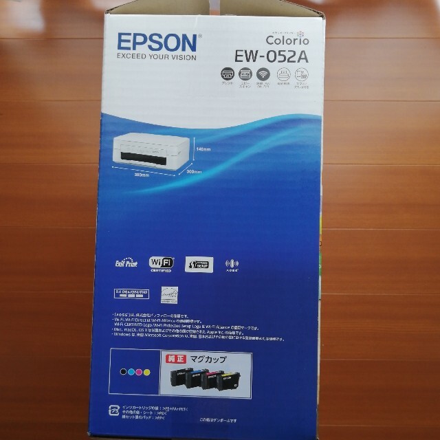 EPSON(エプソン)のエプソン EPSON EW-052A  プリンター複合機 インクなし スマホ/家電/カメラのPC/タブレット(PC周辺機器)の商品写真