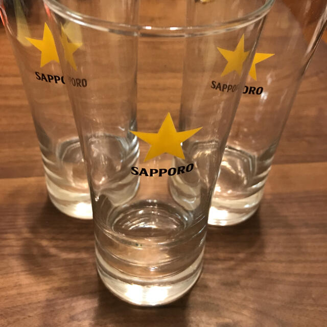 サッポロ - サッポロビールグラス 480型非売品 3個セットの通販 サッポロ - サッポロビールグラス 480型非売品 3個セットの通販