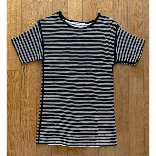 アレキサンダーワン(Alexander Wang)のT by Alexander wang ボーダー Tシャツ(Tシャツ(半袖/袖なし))