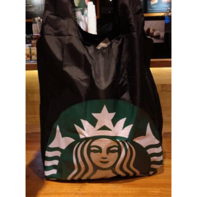 Starbucks Coffee(スターバックスコーヒー)のStarbucks eko Foldable Bag スターバックス エコバッグ レディースのバッグ(エコバッグ)の商品写真