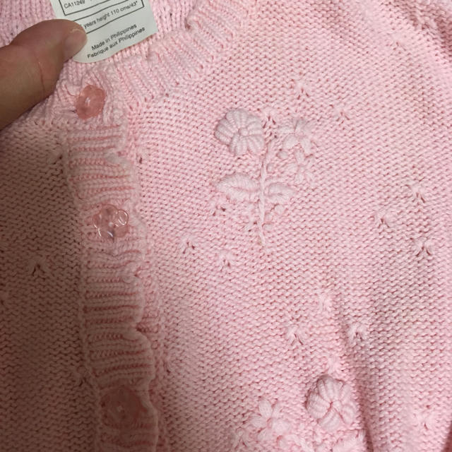 LAURA ASHLEY(ローラアシュレイ)のローラアシュレイ 110 キッズ/ベビー/マタニティのキッズ服女の子用(90cm~)(カーディガン)の商品写真