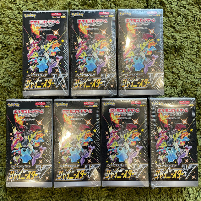 海外ブランド ポケモン - 7BOX シュリンク付き シャイニースターv