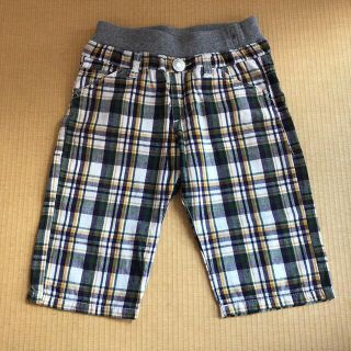 エムピーエス(MPS)のMPS チェック柄パンツ　120㎝(パンツ/スパッツ)