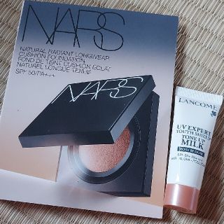 ナーズ(NARS)のNARSクッションファンデーション&LANCOMEコントロールカラー(ファンデーション)