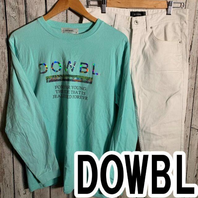 ダブル DOWBL ティーシャツ Tシャツ チノパン セット メンズのトップス(その他)の商品写真