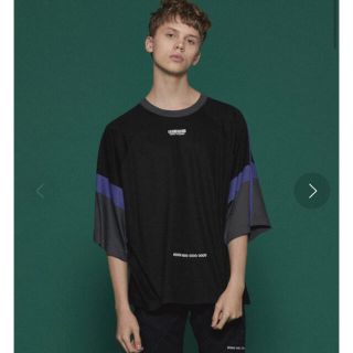 シャリーフ(SHAREEF)の"BARCODE" SWITCHING BIG-T(Tシャツ/カットソー(半袖/袖なし))