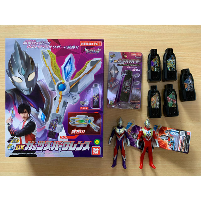 開封美品DXガッツスパークレンスセット　ウルトラマントリガー　ガッツハイパーキー