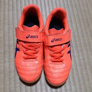 アシックス(asics)の値下げ！子供用サッカー室内用シューズ 20.0cm(シューズ)