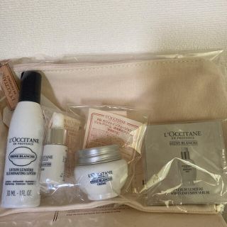 ロクシタン(L'OCCITANE)のお値下げ！ロクシタン　ホワイトインフュージョントライアルセット(サンプル/トライアルキット)