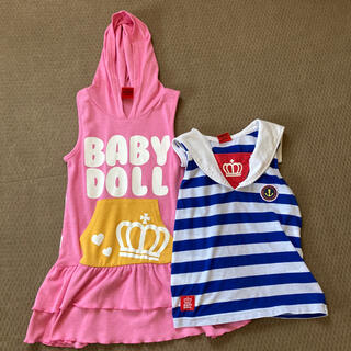 ベビードール(BABYDOLL)のベビードール　ワンピースセット(Tシャツ/カットソー)