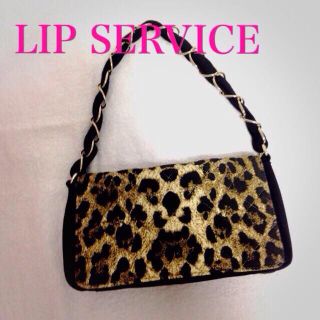 リップサービス(LIP SERVICE)のヒョウ柄クラッチBAG  送込みに！(クラッチバッグ)