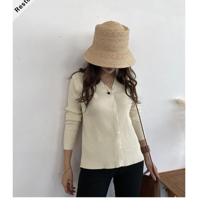 【新品】admance Raffia Bucket Hat レディースの帽子(ハット)の商品写真