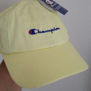 チャンピオン(Champion)のイエロー 新品 Champion ローキャップ(キャップ)