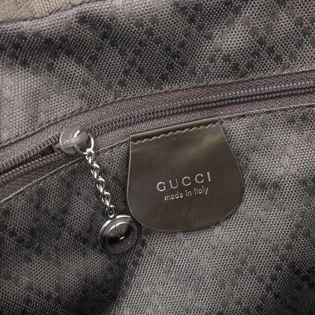 Gucci ブラウン 茶 0000538の通販 by ブランドベイ's shop｜グッチならラクマ - グッチ バンブー ハンドバッグ ナイロン 高品質低価