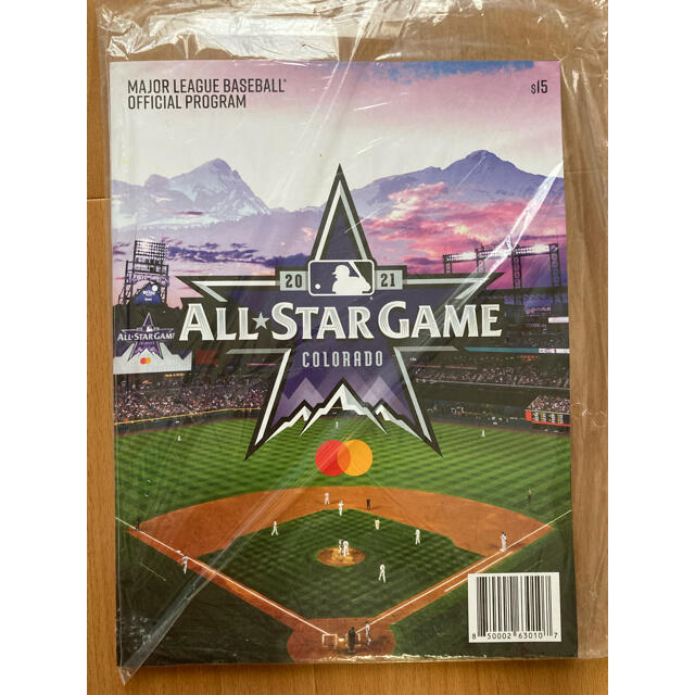 【MLB公式】2021 All Star Game 公式プログラム 数量限定