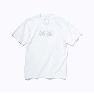 サカイ(sacai)のkaws tokyo first限定　ホワイト　サイズ0(Tシャツ/カットソー(半袖/袖なし))