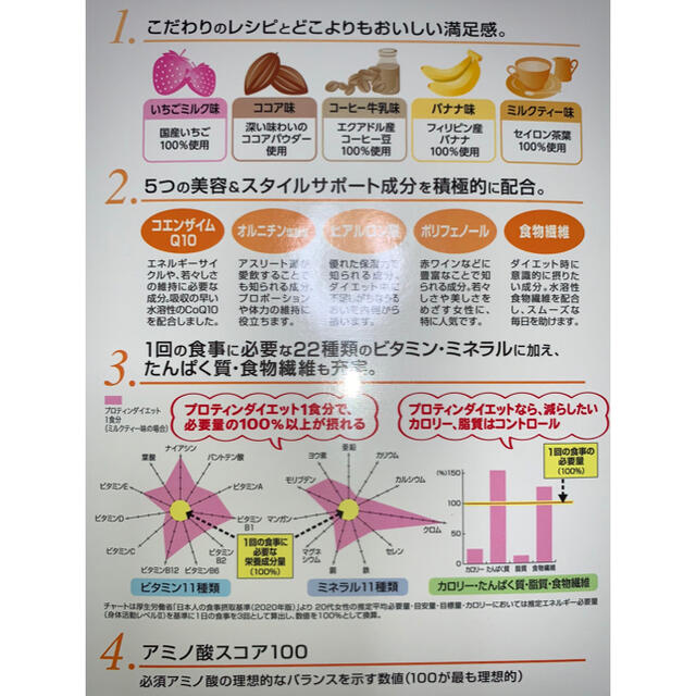 DHC(ディーエイチシー)のDHCプロテインダイエット③  ドリンクタイプ9食＋ケーキタイプ1食セット　 コスメ/美容のダイエット(ダイエット食品)の商品写真