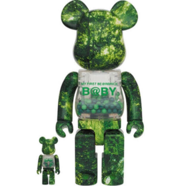 MEDICOM TOY(メディコムトイ)のMY FIRST BE@RBRICK B@BY FOREST GREEN エンタメ/ホビーのフィギュア(その他)の商品写真