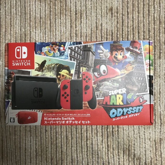 新品未開封　任天堂スイッチ　マリオオデッセイセット