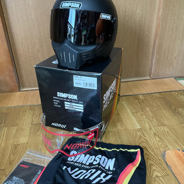 SIMPSONシンプソンヘルメットM30マットブラック 注目の福袋! 15198円