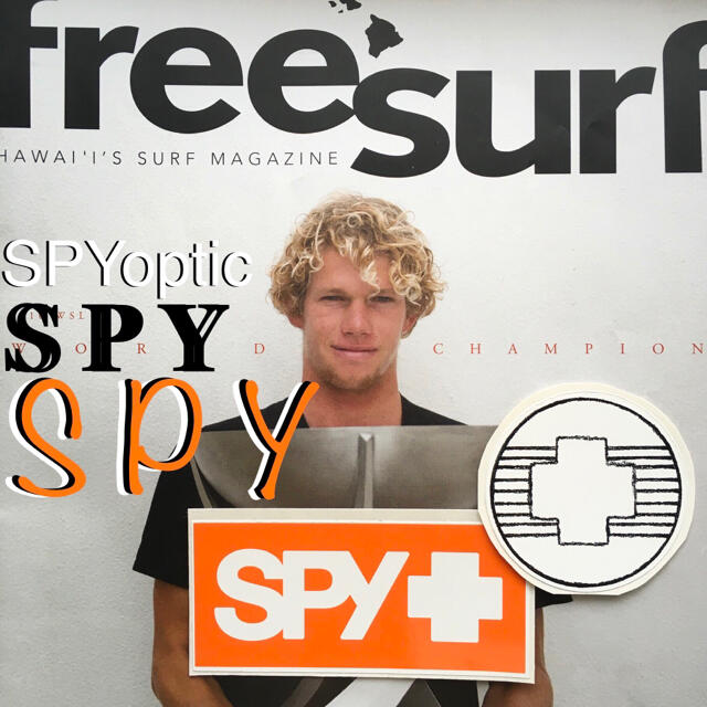 SPY(スパイ)のSPYスパイ US限定オプティックORANGEバナーアイコンステッカーセット スポーツ/アウトドアのスポーツ/アウトドア その他(サーフィン)の商品写真