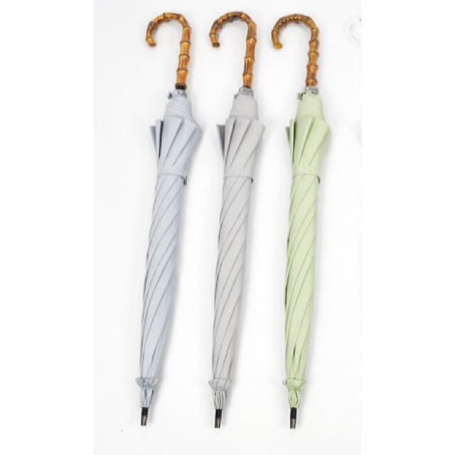 サンバリア100 日傘 長傘 M 竹手元 mokuグレー 未使用品 | bombaytools.com