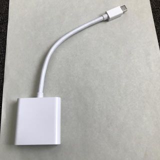 Mini DisplayPort  to VGA変換アダプタ(映像用ケーブル)