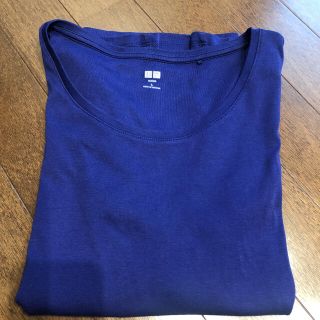 ユニクロ(UNIQLO)のユニクロ　スーピマコットン　クルーネックt カットソー(Tシャツ/カットソー(七分/長袖))