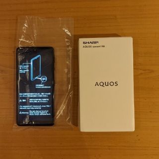 シャープ(SHARP)の【新品】シャープAquos Sense 4 Lite(スマートフォン本体)