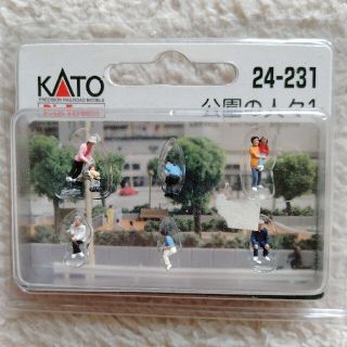 カトー(KATO`)の鉄道模型ジオラマ KATO　人形　nゲージ(鉄道模型)