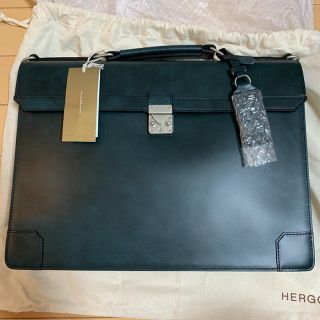 エルゴポック(HERGOPOCH)の【新品・未使用】エルゴポック　ワキシングレザー　ブリーフケース(ビジネスバッグ)