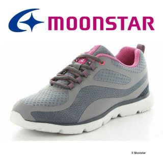 ムーンスター(MOONSTAR )の【新品】ムーンスター  ウォーキングシューズ レディース SPLT L160(スニーカー)