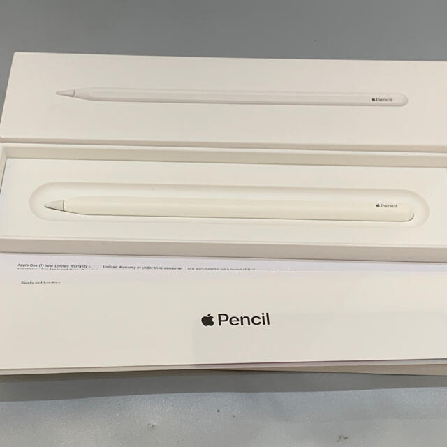 美品 MU8F2J/A Apple Pencil 第2世代 アップルペンシル - PC周辺機器