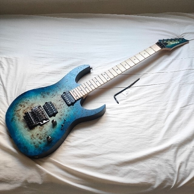 最適な価格 Ibanez - Ibanez RG652MPB Ghost Fleet Blue エレキギター