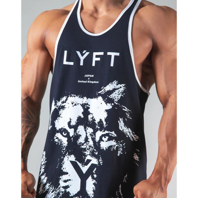 LYFT LION TRAINING TANKTOP - BLACK メンズのトップス(タンクトップ)の商品写真