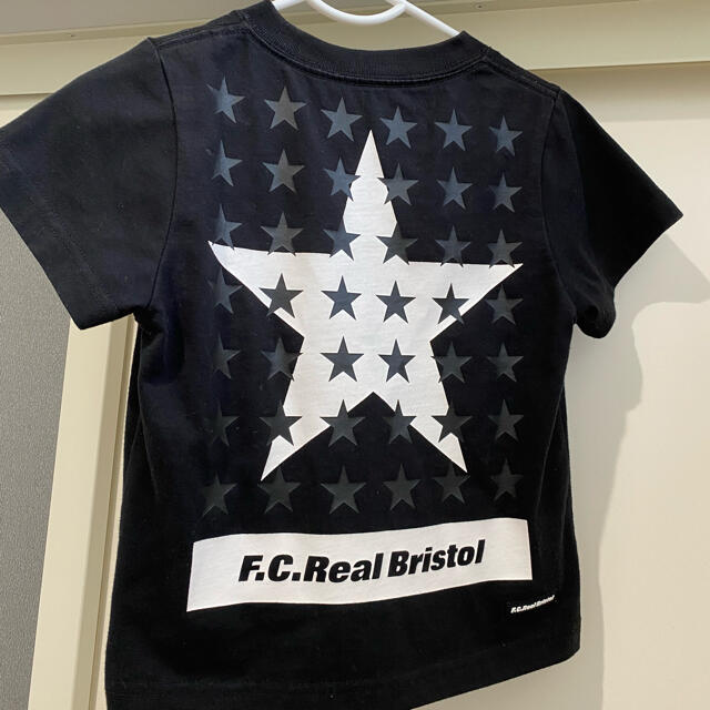 F.C.R.B.(エフシーアールビー)のFCRBブリストルキッズ Tシャツブラック（S） キッズ/ベビー/マタニティのキッズ服男の子用(90cm~)(Tシャツ/カットソー)の商品写真