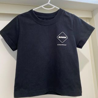 エフシーアールビー(F.C.R.B.)のFCRBブリストルキッズ Tシャツブラック（S）(Tシャツ/カットソー)