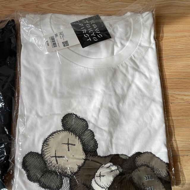 UNIQLO(ユニクロ)のユニクロカウズ　 UNIQLO kaws  Ｔシャツ サイズ 3XL 2枚セット メンズのトップス(Tシャツ/カットソー(半袖/袖なし))の商品写真