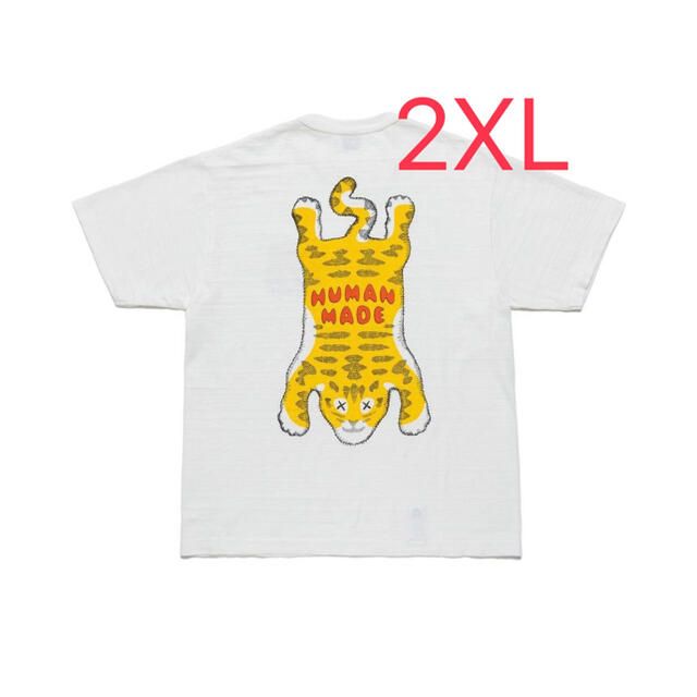 【最終値下げ/2月末終了】HUMAN MADE KAWS Tシャツ白XL 送料込