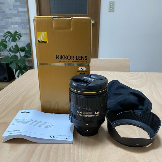 Nikon(ニコン)のAF-S NIKKOR 24-120mm f4g ED VR スマホ/家電/カメラのカメラ(レンズ(ズーム))の商品写真