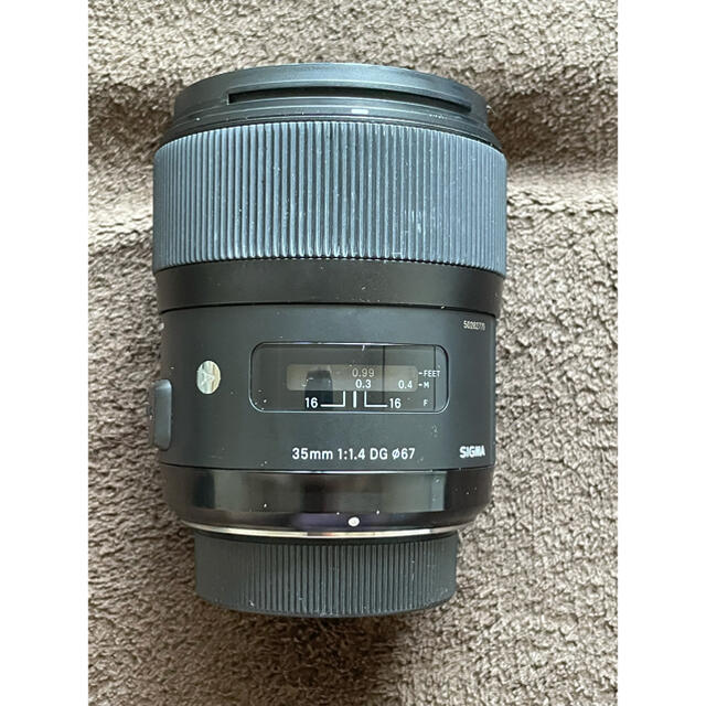 SIGMA(シグマ)のSIGMA35mm f1.4 Fマウント スマホ/家電/カメラのカメラ(レンズ(単焦点))の商品写真